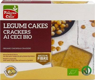 FINESTRA SUL CIELO Crackers Ceci Bio 250g - Lovesano