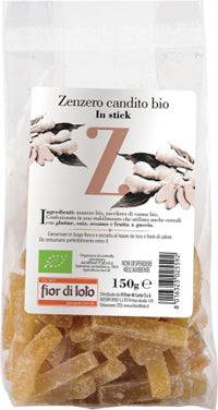 ZENZERO CANDITO STICK BIO 150G - Lovesano