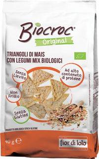 BIOCROC Triangoli Legumi 20g - Lovesano