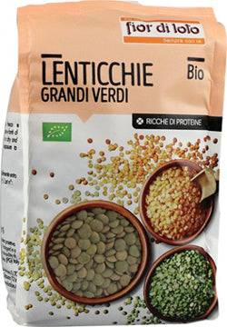 LENTICCHIE VERDI BIO 400G - Lovesano