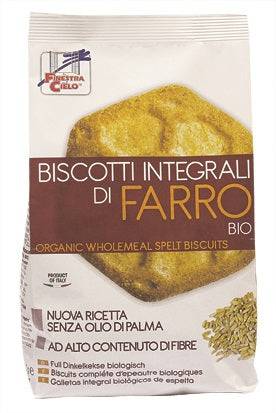 FINESTRA SUL CIELO Biscotti Integr.Farro 400g - Lovesano