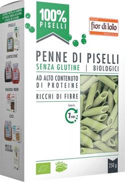 FIOR DI LOTO Penne Piselli Verdi 250g - Lovesano