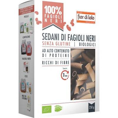 FIOR DI LOTO Sedani Fagioli Neri 250g - Lovesano