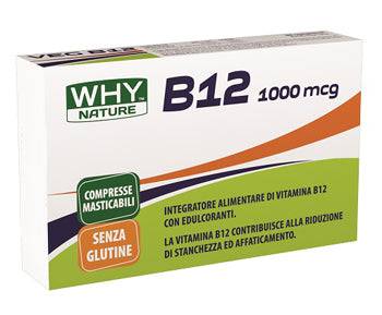 WHYNATURE B12 1000MCG 80CPR - Lovesano