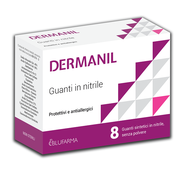 DERMANIL GUANTI 8PZ - Lovesano