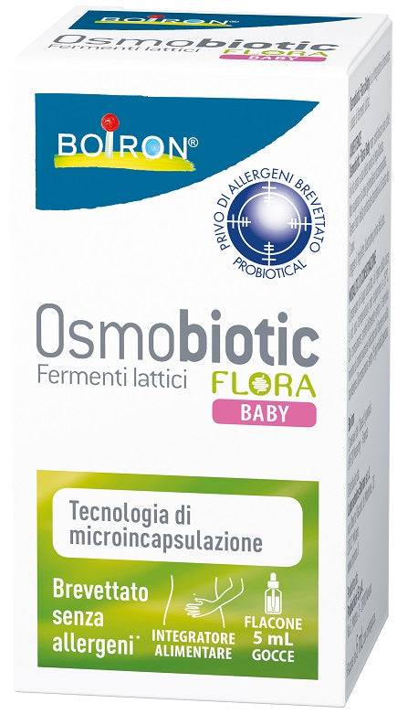 OSMOBIOTIC FLORA BABY GTT 5ML - Lovesano