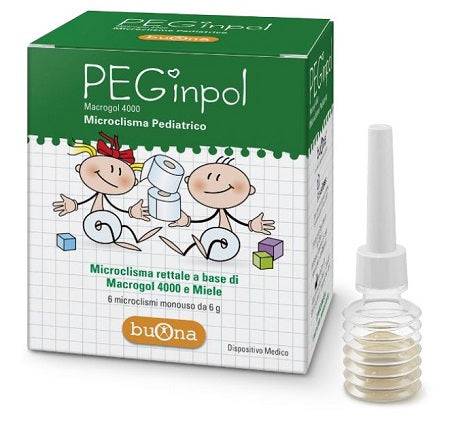 PEGINPOL MICROCLISMA PED 6X6G - Lovesano