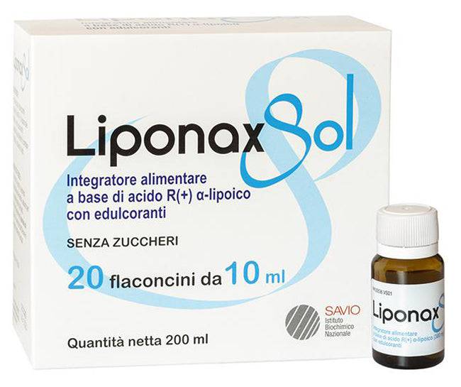 LIPONAX SOL 20FL 10ML - Lovesano