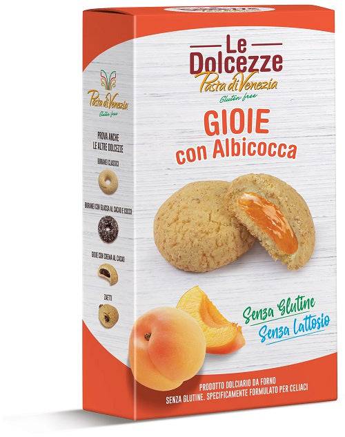 PASTA VENEZIA Gioie con crema all'albicocca 180g - Lovesano