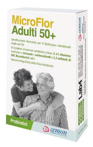 MICROFLOR ADULTI 50+ 30CPS - Lovesano