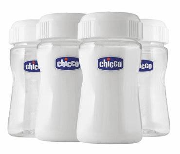 CHICCO Contenitori Latte Silic.0m+ 4pz - Lovesano