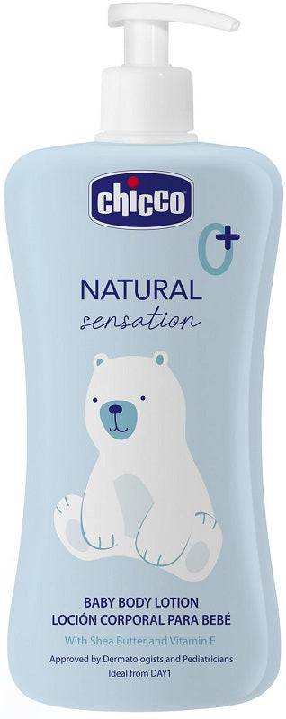 CHICCO NATURAL SENS. Crema Corpo 500ml - Lovesano
