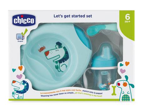 CH SET PAPPA 6M+ AZZURRO - Lovesano