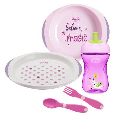 CHICCO Set Pappa Rosa 12m+ - Lovesano