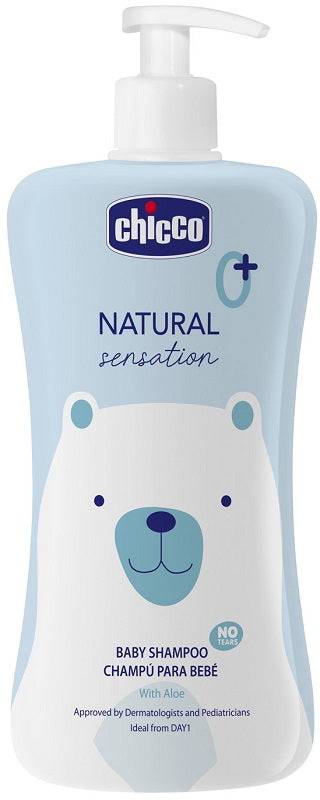 CHICCO NATURAL SENS. Shampoo 500ml - Lovesano