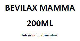 BEVILAX MAMMA 200ML - Lovesano