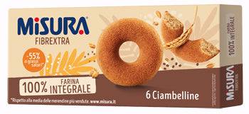 MISURA Ciambelline Integrali Fibrextra 230g 6pz - Lovesano