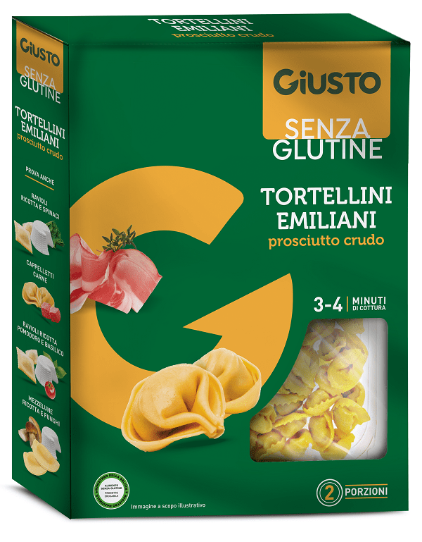 GIUSTO S/G TORTELLINI PR CRUDO - Lovesano