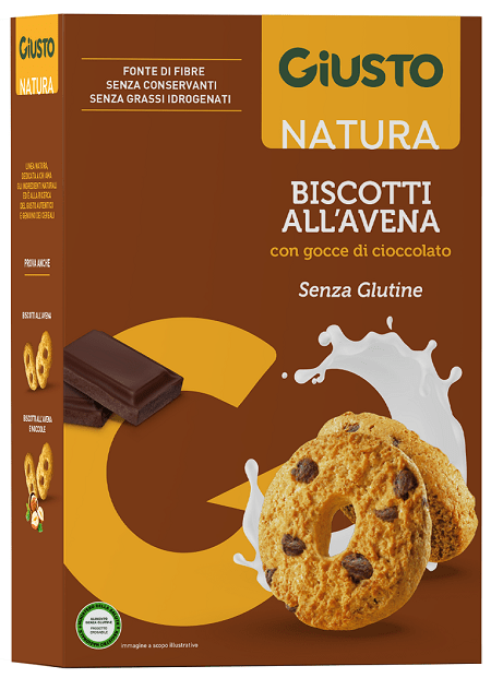 GIUSTO S/G BISCOTTI AVENA CIOC - Lovesano