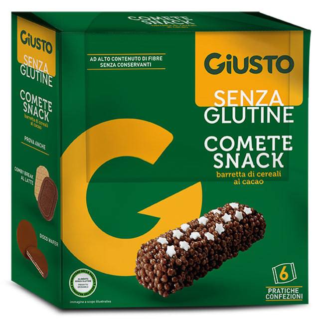 GIUSTO S/G COMETE SNACK 120G - Lovesano