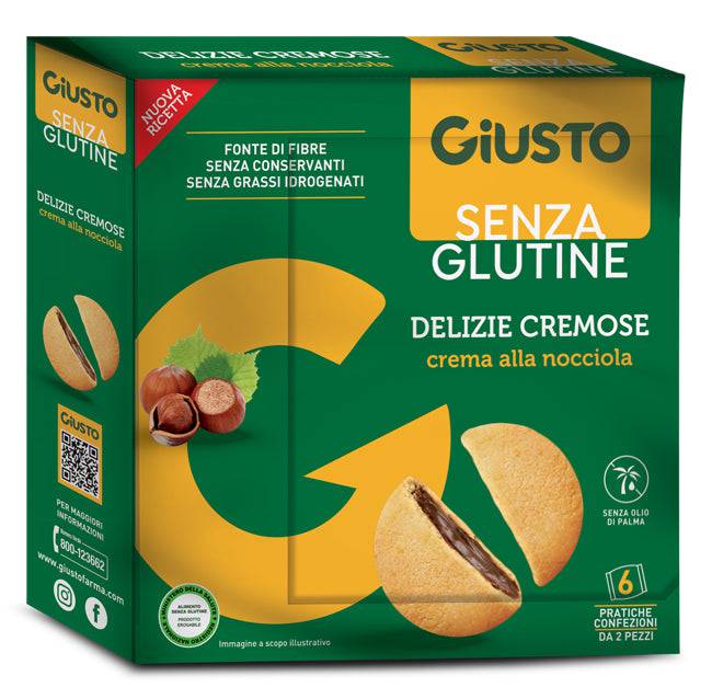 GIUSTO S/G DELIZ CR CA/NOC180G - Lovesano