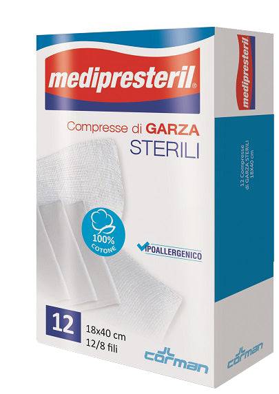 GARZA MEDIPRESTERIL 12/8 18X40 - Lovesano