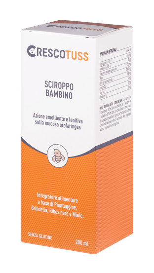 CRESCOTUSS SCIROPPO 200ML - Lovesano