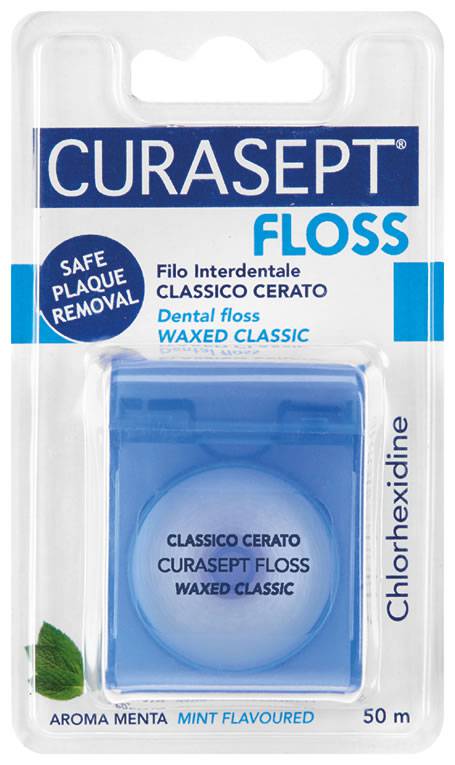 CURASEPT CLAS FLOSS CERAT CLOR - Lovesano