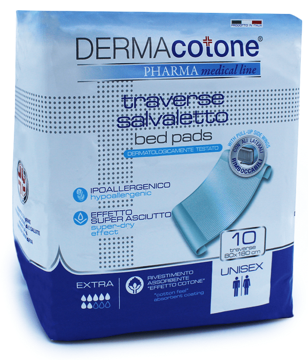 DERMACOTONE Trav.80x180 10pz - Lovesano