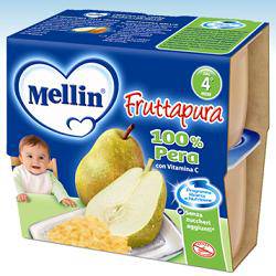 MELLIN FRUT PURA PERA 4X100G - Lovesano