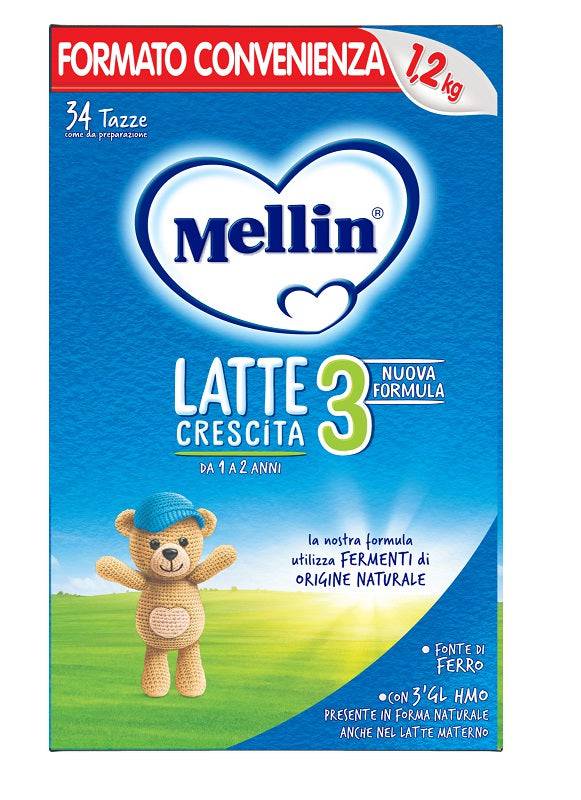 MELLIN 3 Latte Polvere 1200g - Lovesano