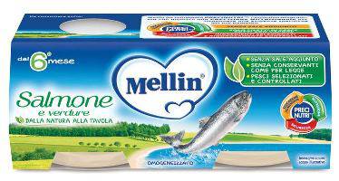 MELLIN Omo Salmone 2x80g - Lovesano