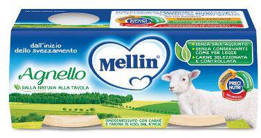 MELLIN OMOG AGNELLO 2X80G - Lovesano