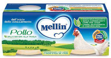 MELLIN OMOG POLLO 2X120G - Lovesano