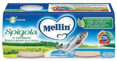 MELLIN OMOG SPIGOLA 2X80G - Lovesano