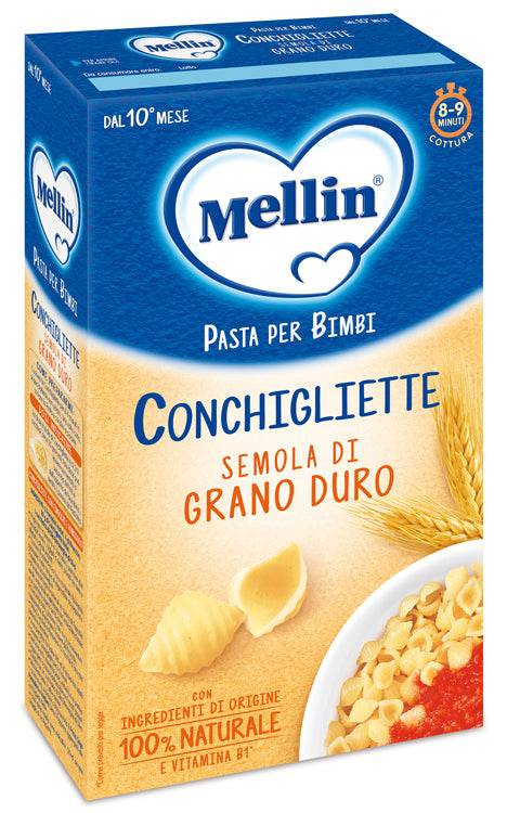MELLIN CONCHIGLIETTE 100% GRAN - Lovesano