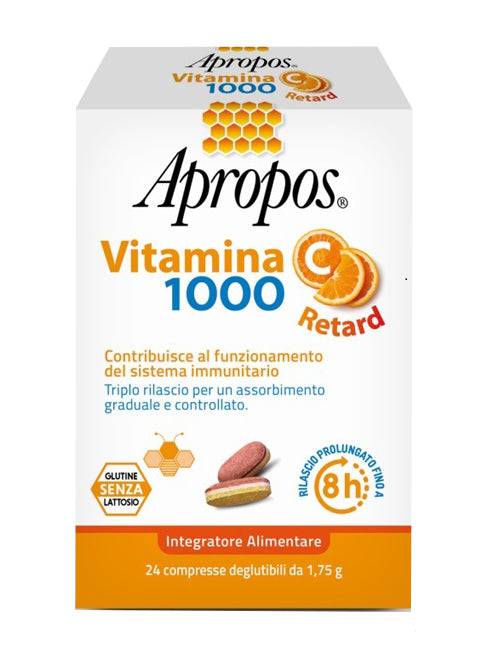 APROPOS VITAMINA C 1000 24CPR - Lovesano