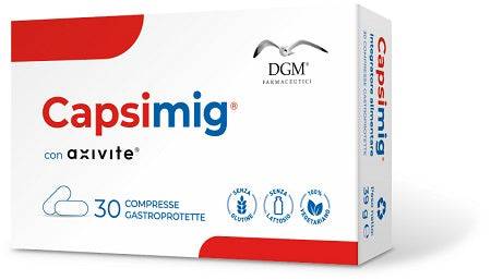 CAPSIMIG 30CPR GASTROPROTETTE - Lovesano