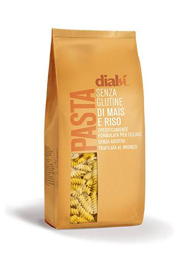 DIALSI Pasta Mais & Riso 33 Fusilli 800g - Lovesano