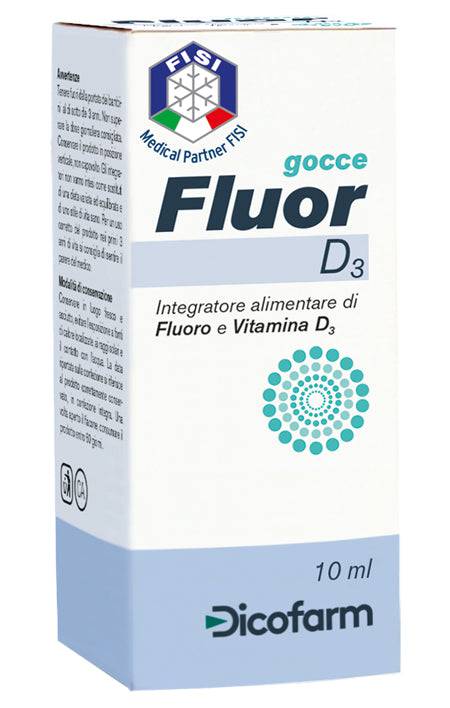 FLUOR D3 GOCCE 10ML - Lovesano