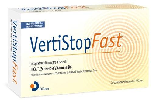 VERTISTOP FAST 20CPR - Lovesano