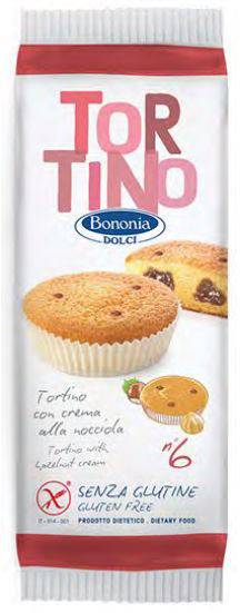 BONONIA Tortino Nocciola 240g - Lovesano