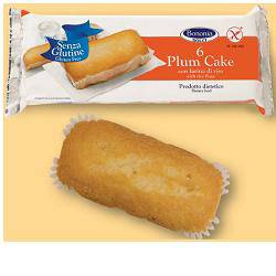 BONONIA Plumcake S/G Farina Riso 6x36g - Lovesano