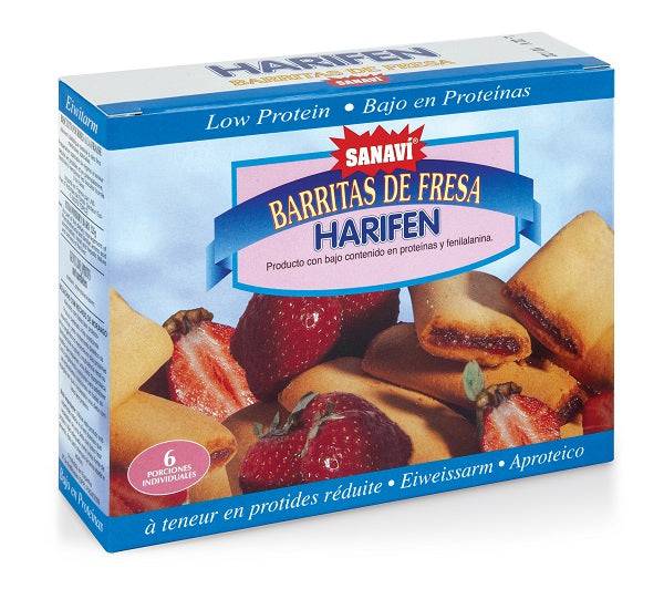 HARIFEN SNACK FRAGOLA 125G - Lovesano