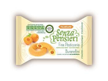 SENZA PENSIERI Biscotti Buranellini Albicocca 150g - Lovesano