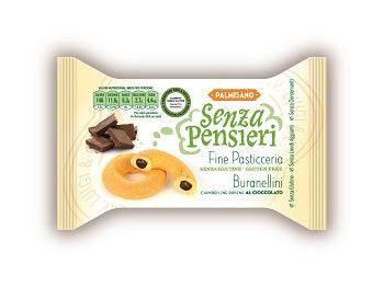 SENZA PENSIERI Biscotti Buranellini Crema Cacao 150g - Lovesano