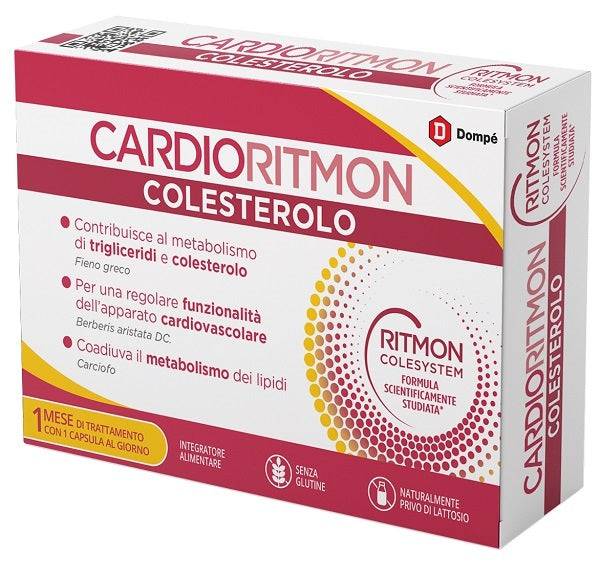 CARDIORITMON COLESTEROLO 30CPS - Lovesano 