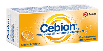 Cebion Eff Vit C Arancia 10cpr - Lovesano
