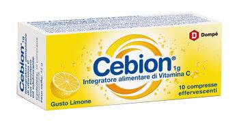 CEBION EFF VIT C LIMONE 10CPR - Lovesano