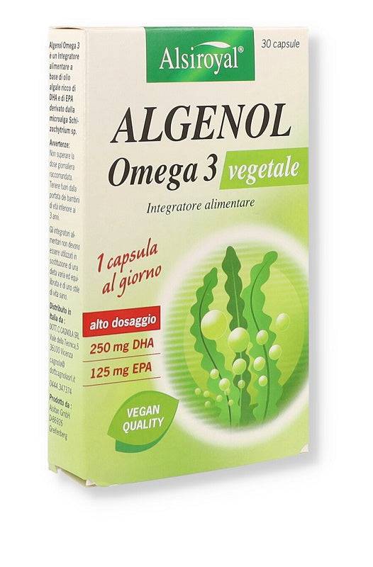 ALGENOL OMEGA 3 VEGETALE 30CPS - Lovesano 